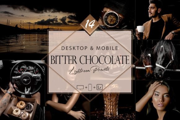 Download 14 Bitter Chocolate Lightroom Presets - Presets Collection