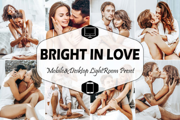 Download 10 Bright in Love Mobile Lightroom Prese - Bright Collection