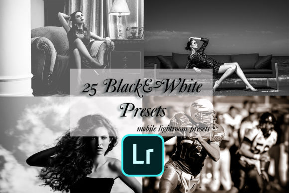 Download 25 Lightroom Mobile Black&amp;White Presets - Presets Collection