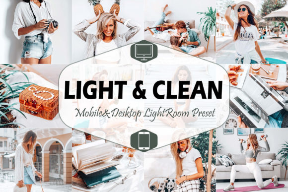 Download 10 Light &amp; Clean Lightroom Presets - Presets Collection