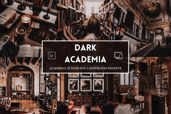 Download 10Free Dark Academia Lightroom Presets - Presets Collection