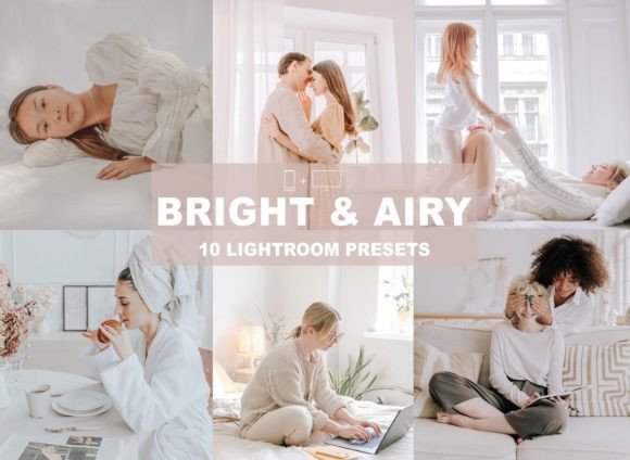 Download Bright &amp; Airy Lightroom Presets - Bright Collection