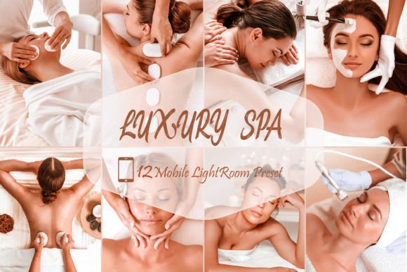 Download 12 Lightroom Mobile Presets, Luxury SPA - Presets Collection